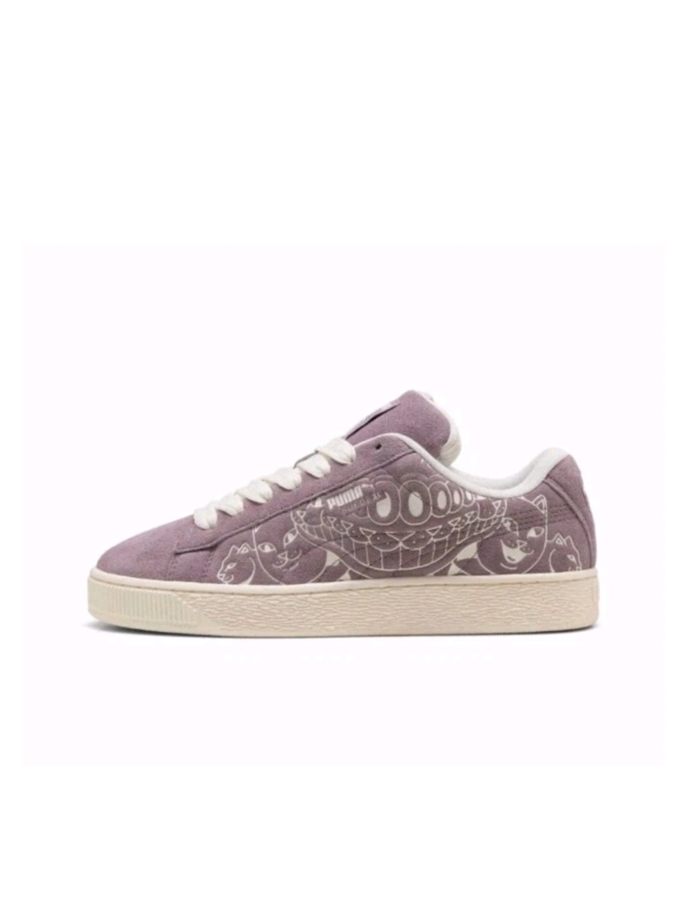 Puma x Ripndip Suede XL  Plum Jam-Warm White 403651-01 Sneaker Men's